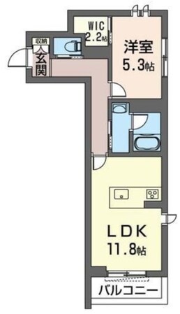 フォンターナ 鈴谷の物件間取画像